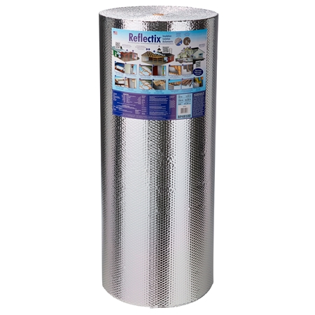 Reflectix 24 in. x 10 ft. Double Reflective Insulation Roll Radiant Barrier BP24010 - The Home Depot