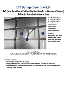 Diy Garage Door Installation Instructions Rev 0118 Reflectix Inc