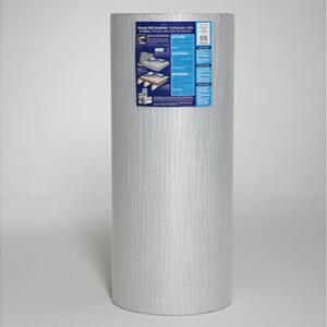 WHITE Double Bubble Concrete Slab Reflective Insulation 500 sf 48 in by 125 ft